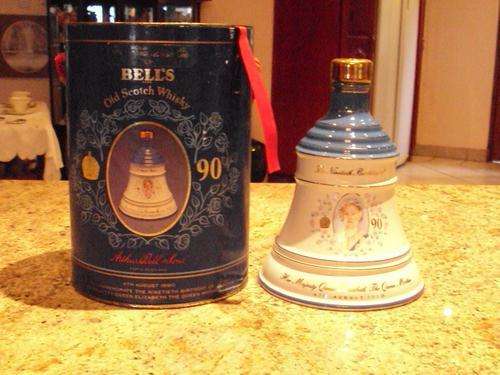 BELLS WHISKY DECANTER FULL AND SEALED